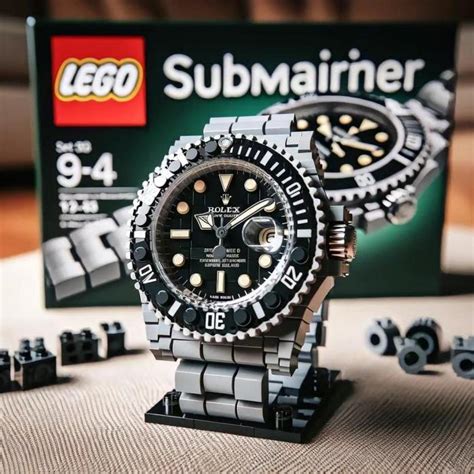 lego rolex sub.